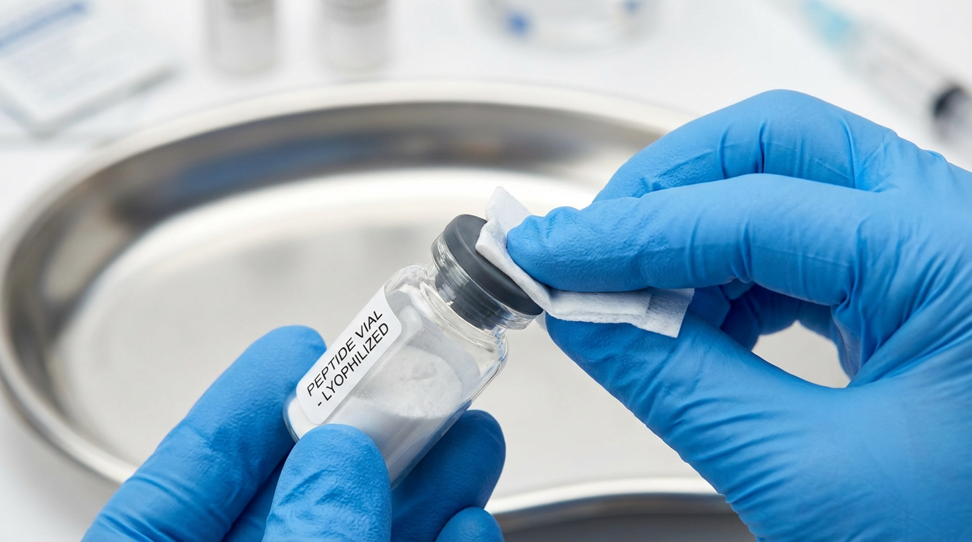 Clean the Vial Stoppers